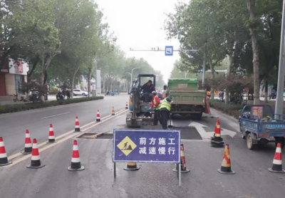 高青县行政综合执法局:加强道路养护 "绣"出市政舒心路